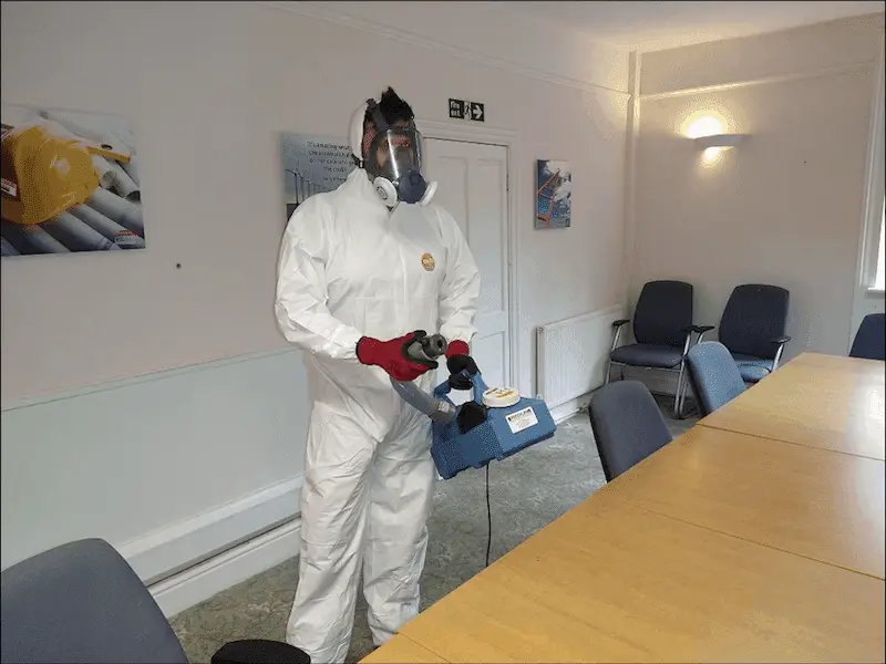 Covid-19 Coronavirus Disinfection Service Auckland service scene