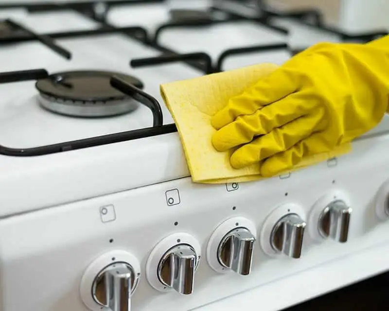 Auckland Oven Cleaning Services / Oven Cleaners in Auckland — oven cleaning white stove image
